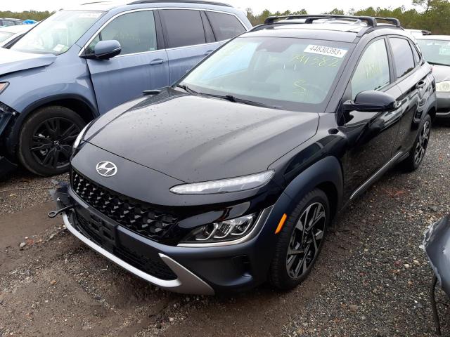 hyundai kona limit 2022 km8k5ca33nu791382