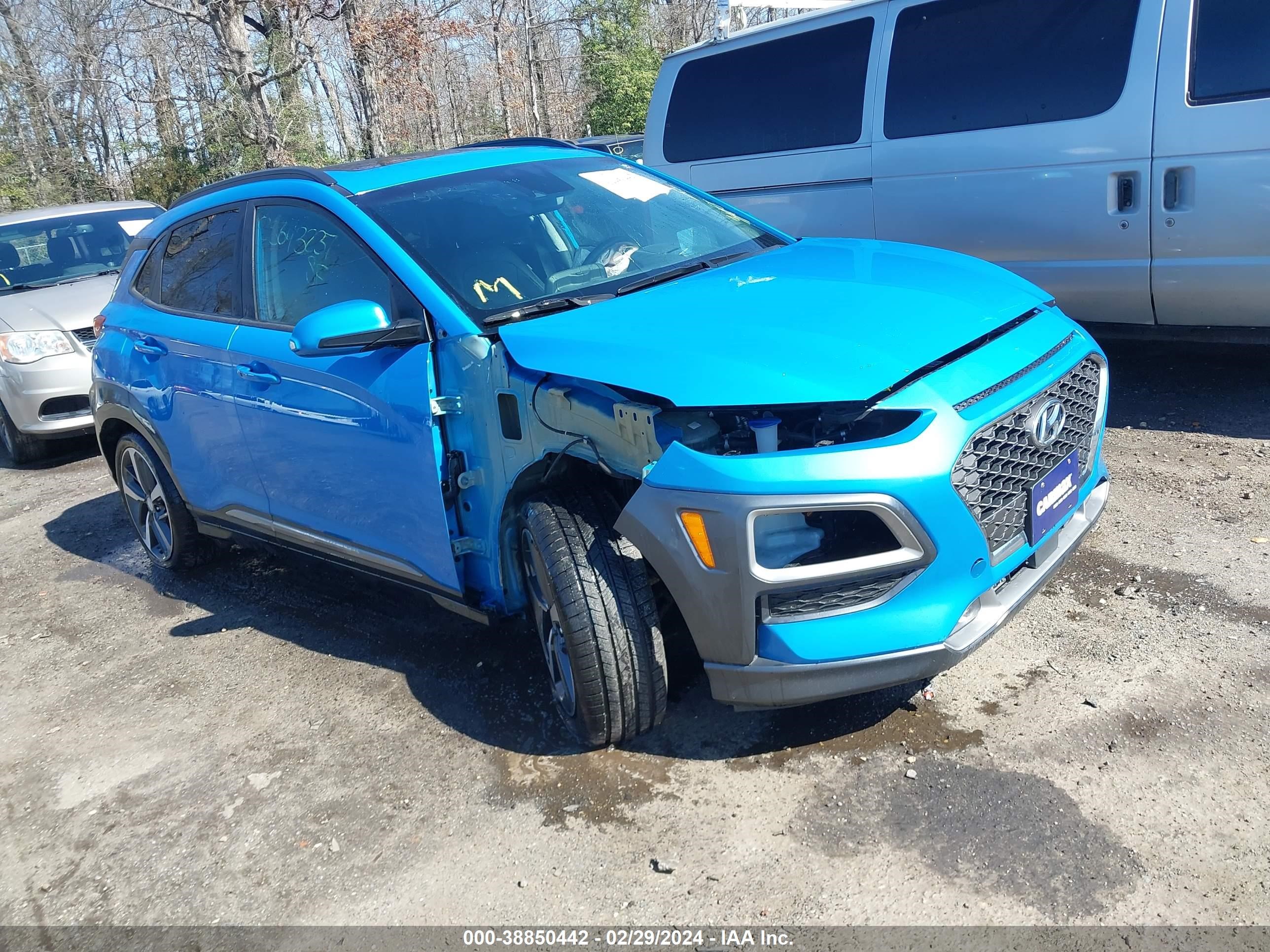 hyundai kona 2021 km8k5ca54mu613383