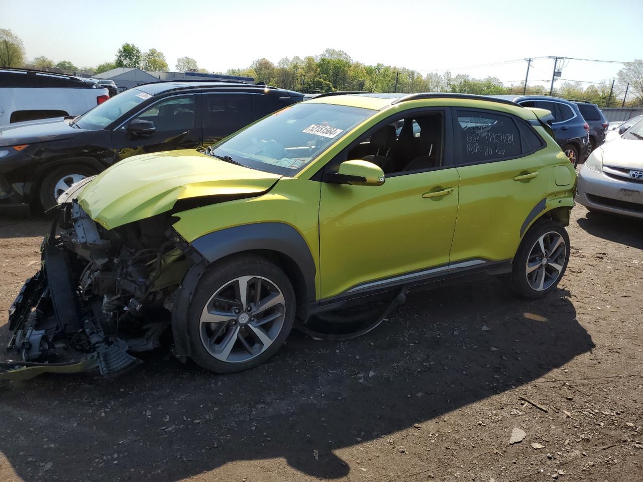 hyundai kona 2019 km8k5ca57ku239834