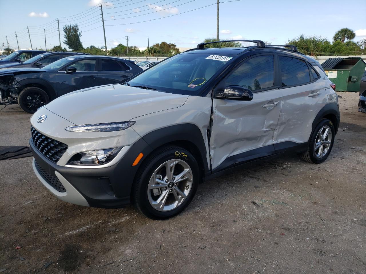 hyundai kona 2023 km8k62ab5pu957967