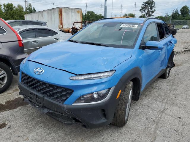 hyundai kona 2022 km8k62ab6nu882435