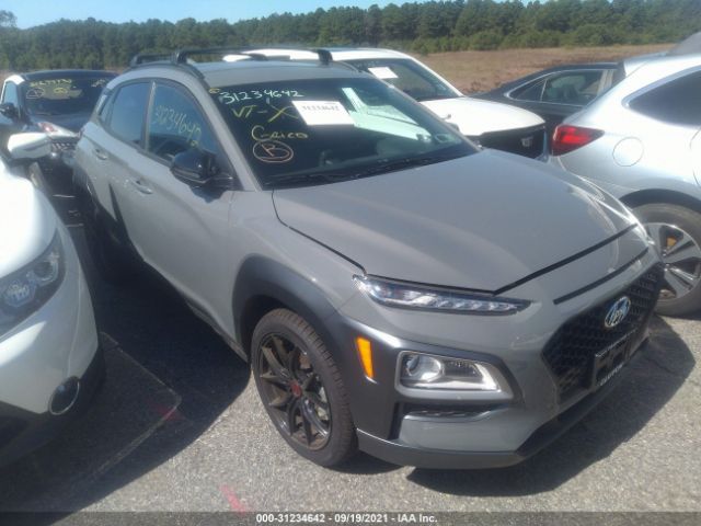 hyundai kona 2021 km8k6ca58mu708137