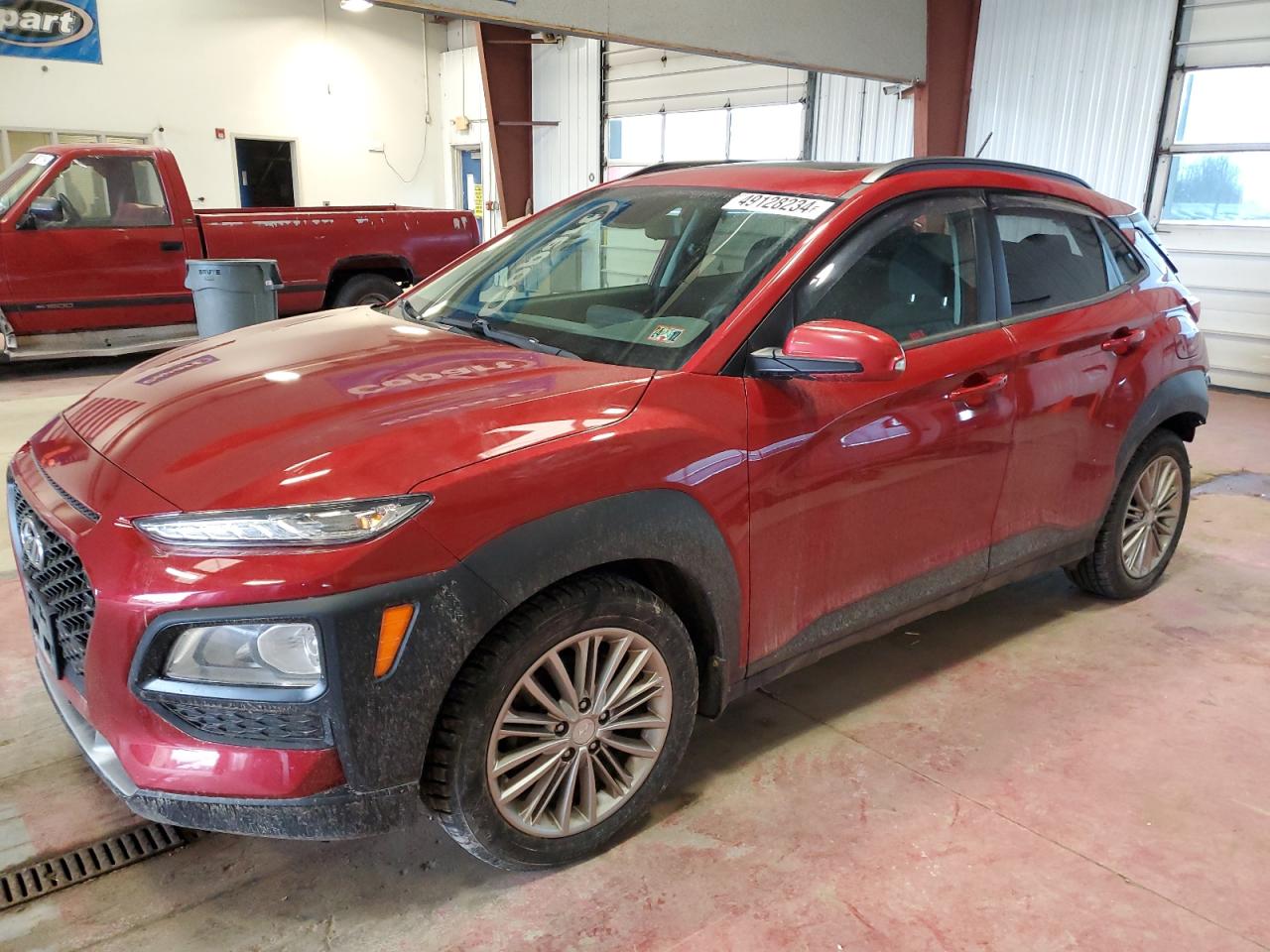 hyundai kona 2018 km8k6caa1ju087008