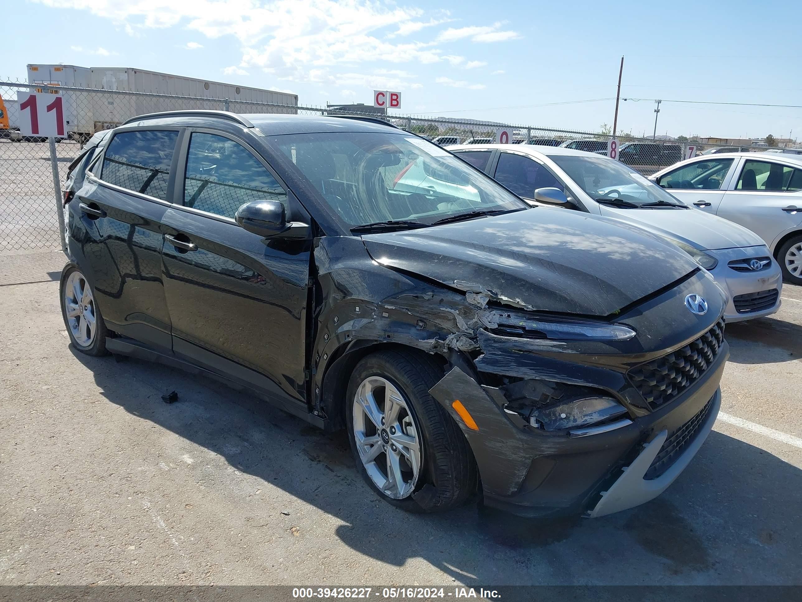 hyundai kona 2023 km8k6cab1pu022659