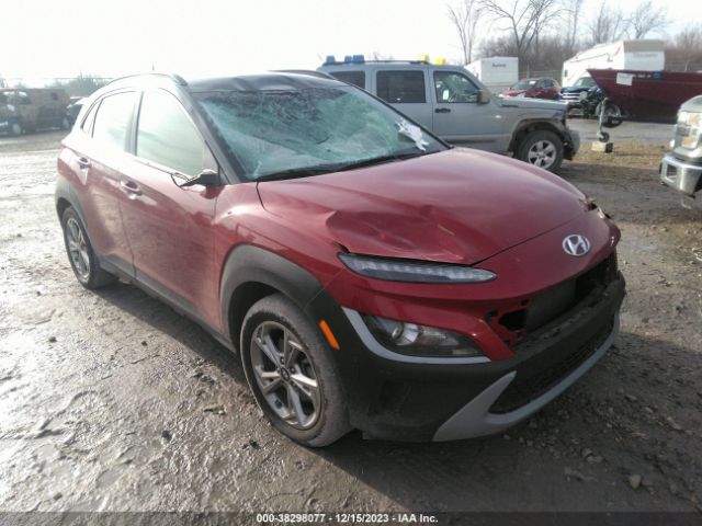 hyundai kona 2022 km8k6cab6nu885549