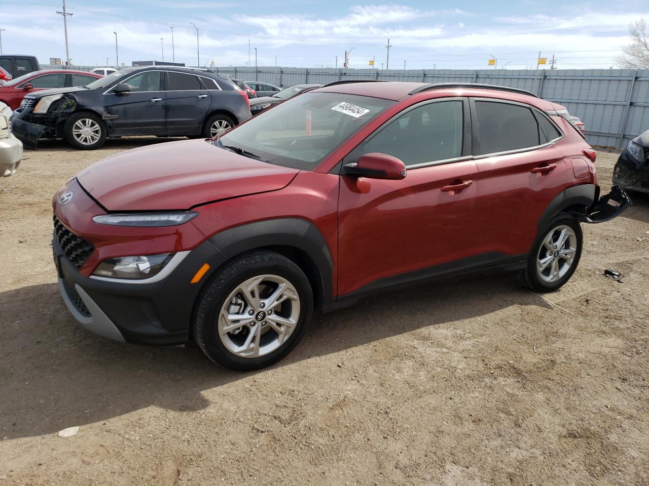 hyundai kona 2023 km8k6cab6pu022124