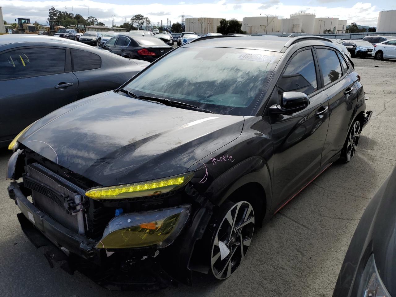 hyundai kona 2023 km8kh3ac4pu006135