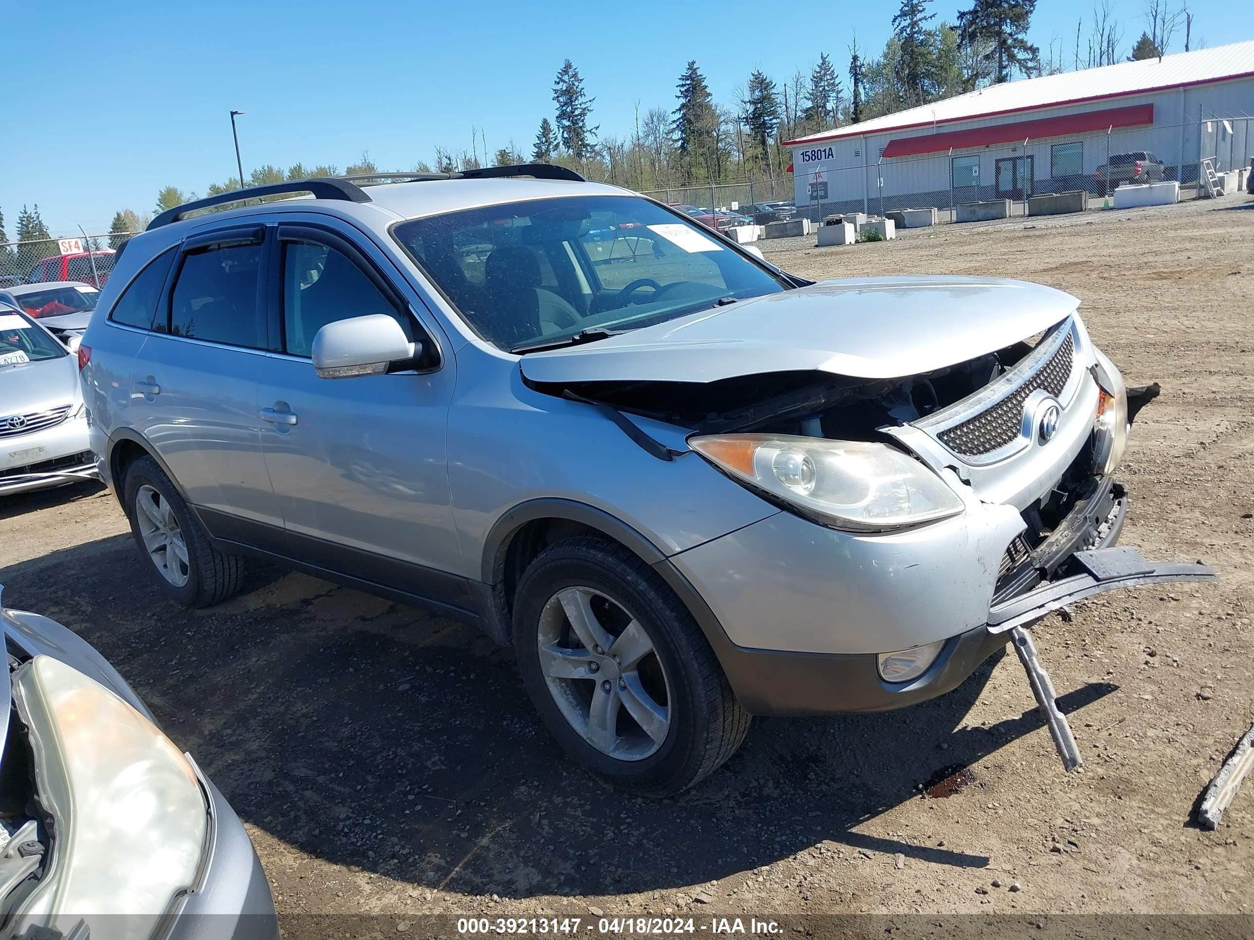 hyundai veracruz 2007 km8nu13c67u019463