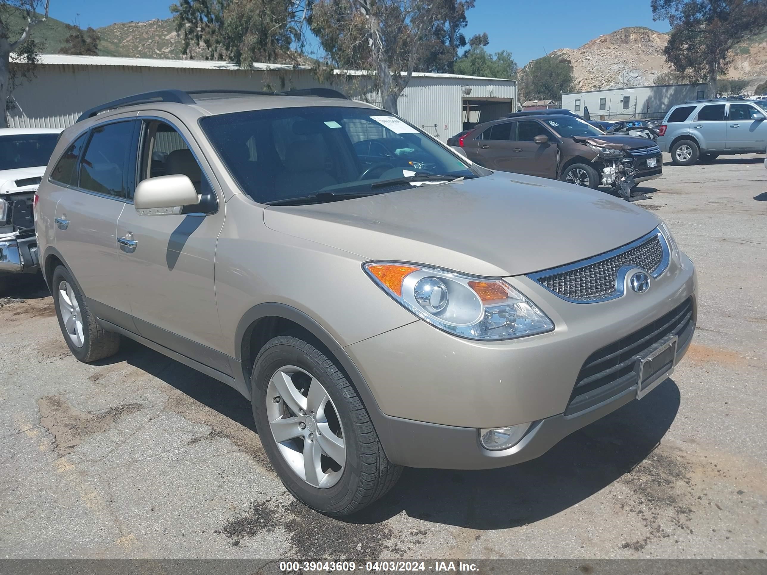 hyundai veracruz 2007 km8nu13c67u022900