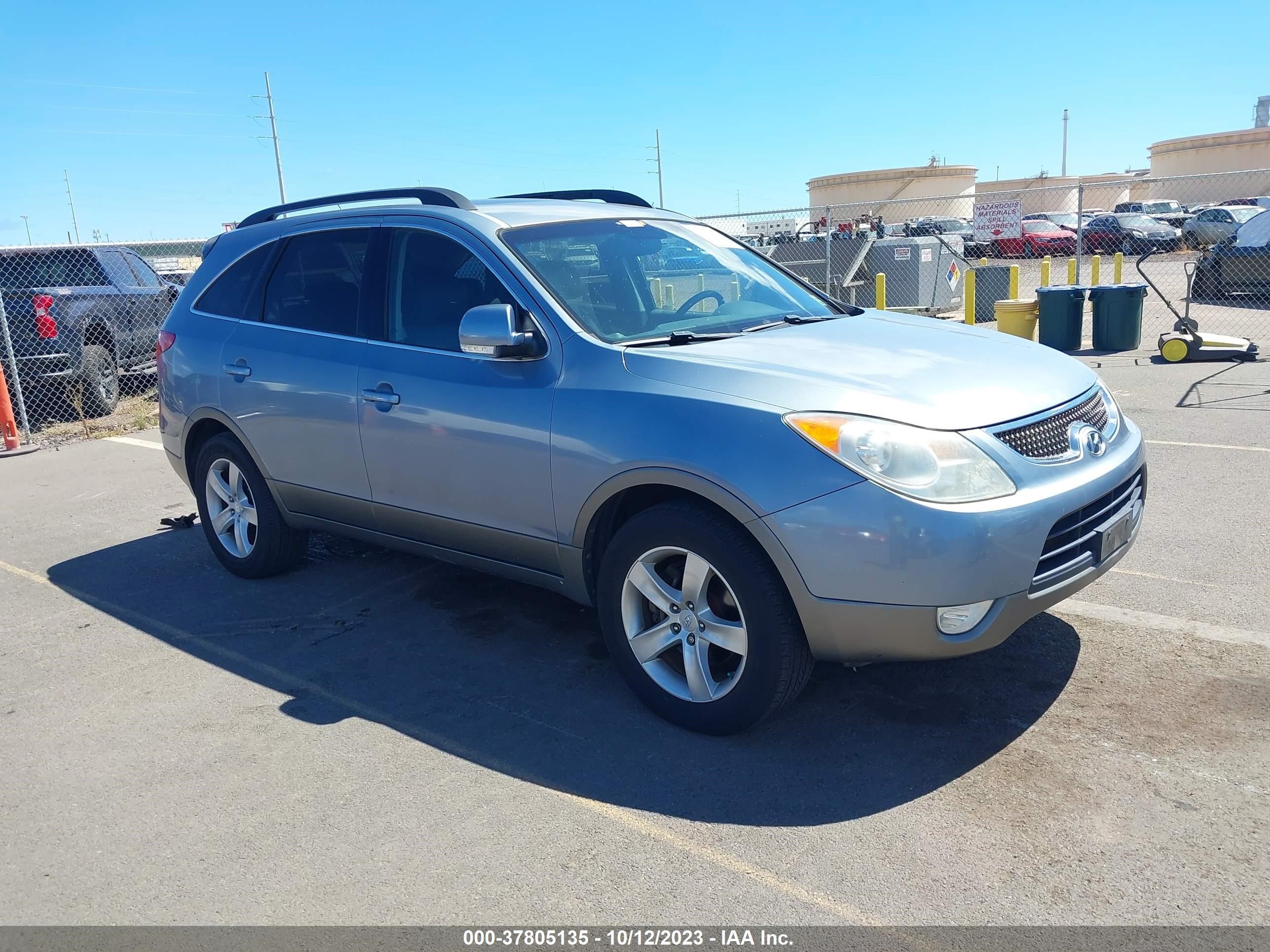 hyundai veracruz 2007 km8nu13c87u027371