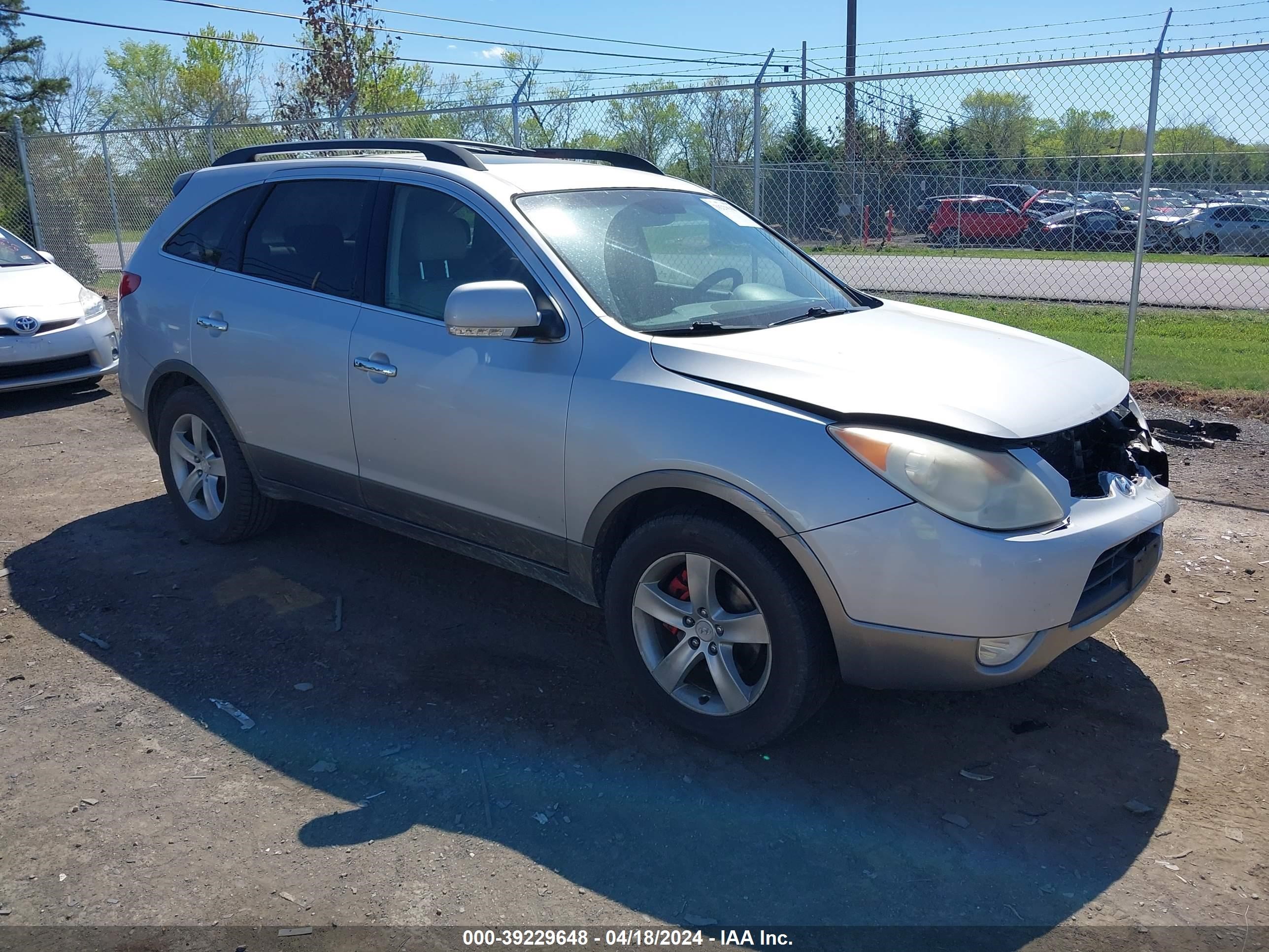 hyundai veracruz 2007 km8nu13cx7u019921