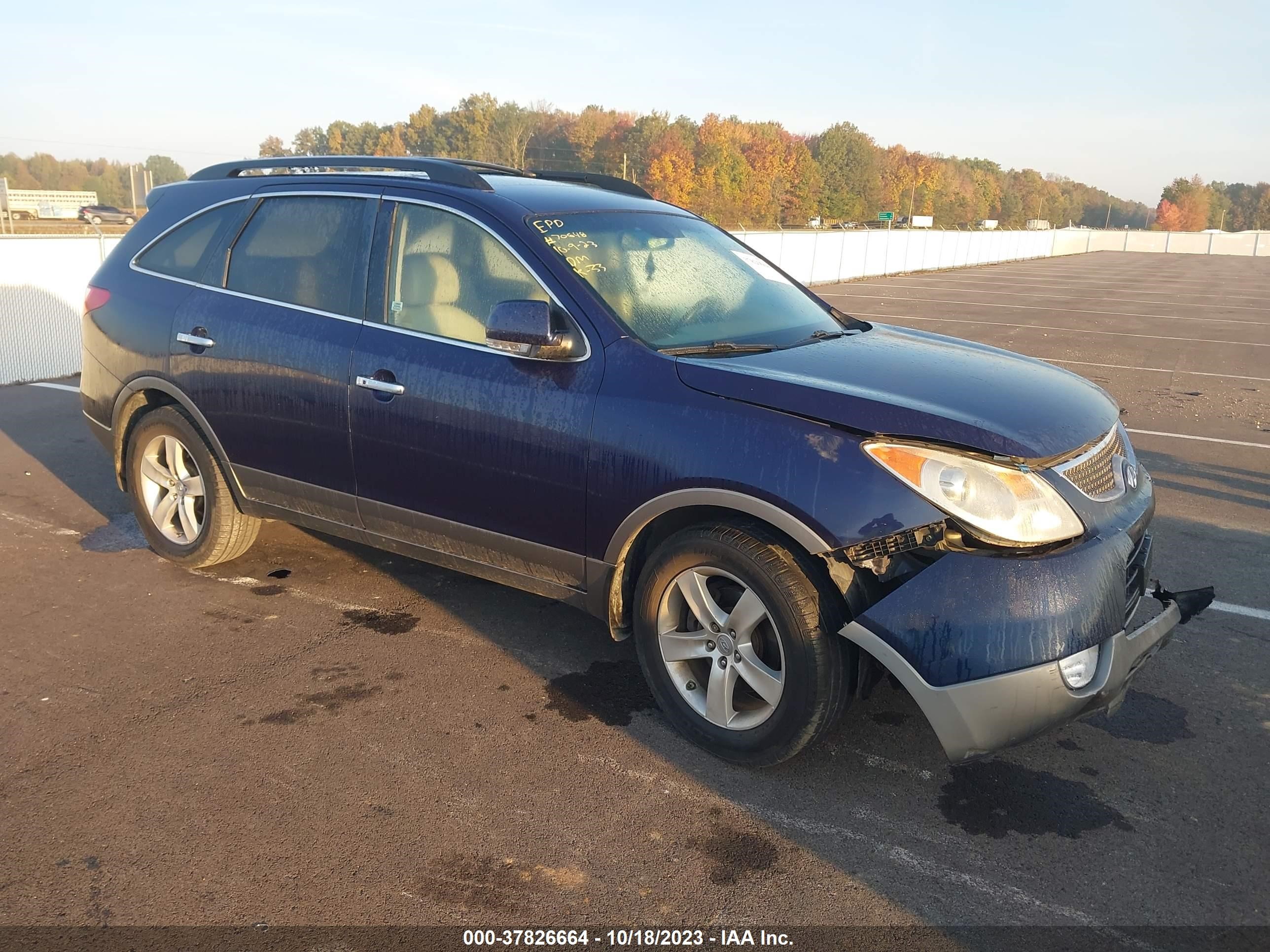 hyundai veracruz 2008 km8nu73c08u045772