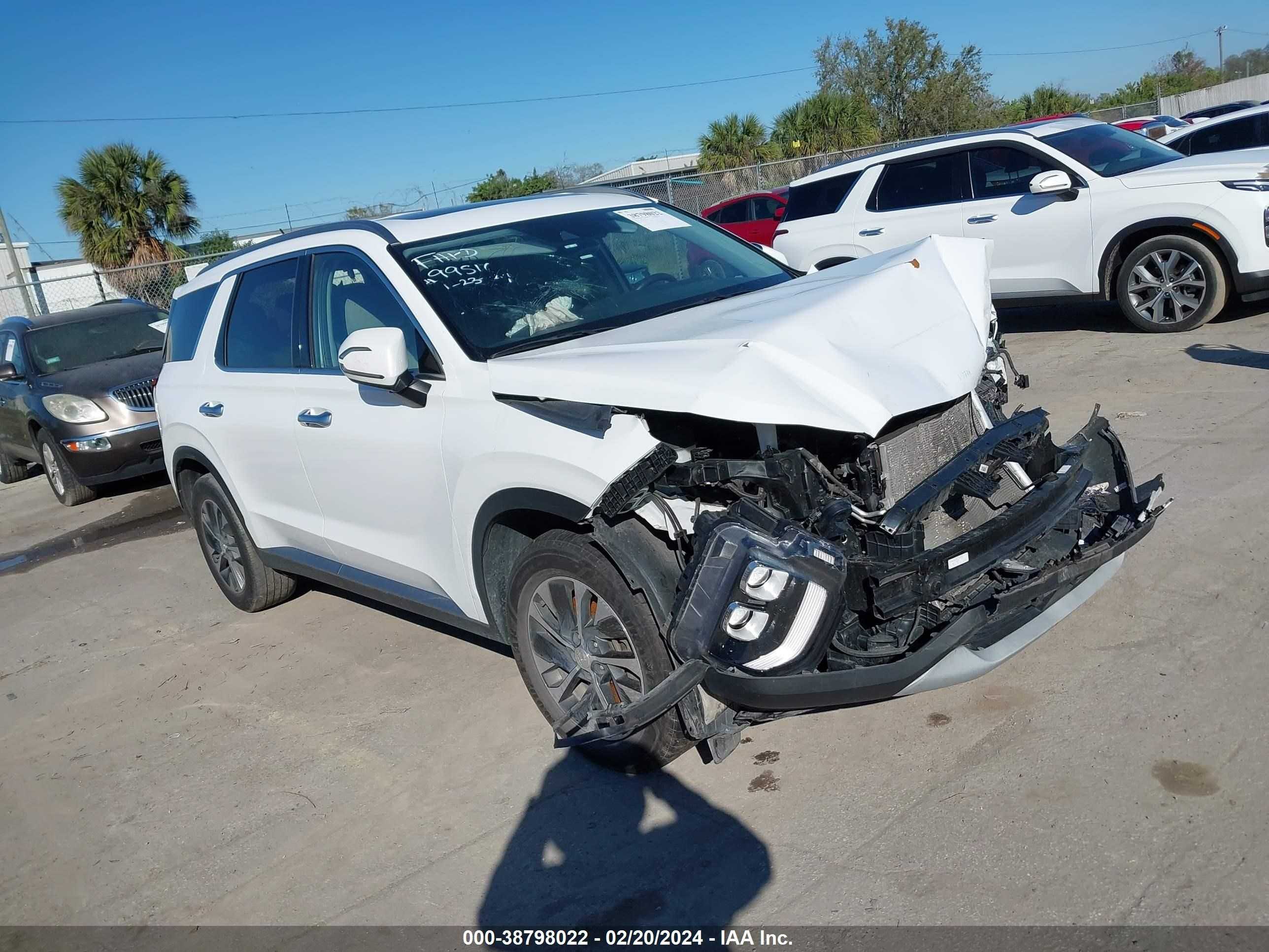 hyundai palisade 2020 km8r24he2lu056412