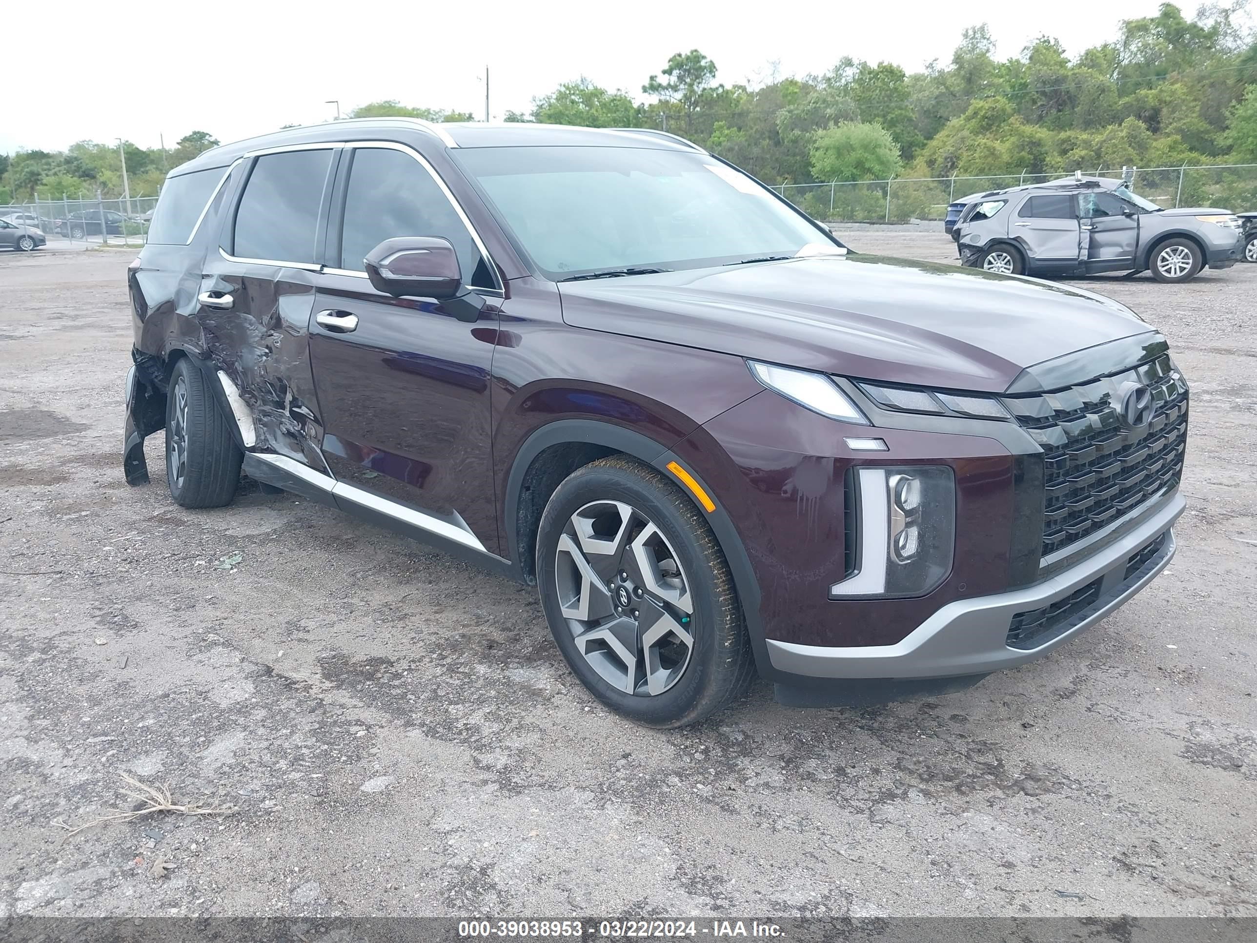 hyundai palisade 2023 km8r4dge8pu511085