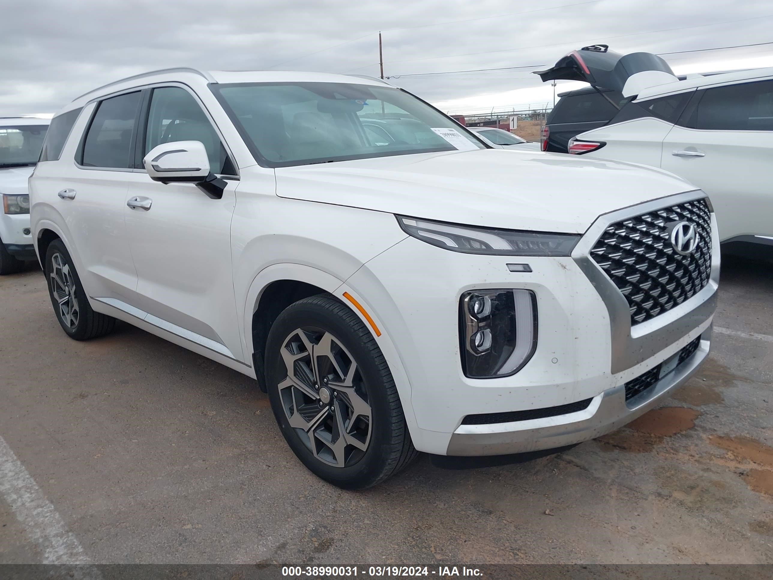 hyundai palisade 2021 km8r74he5mu296489