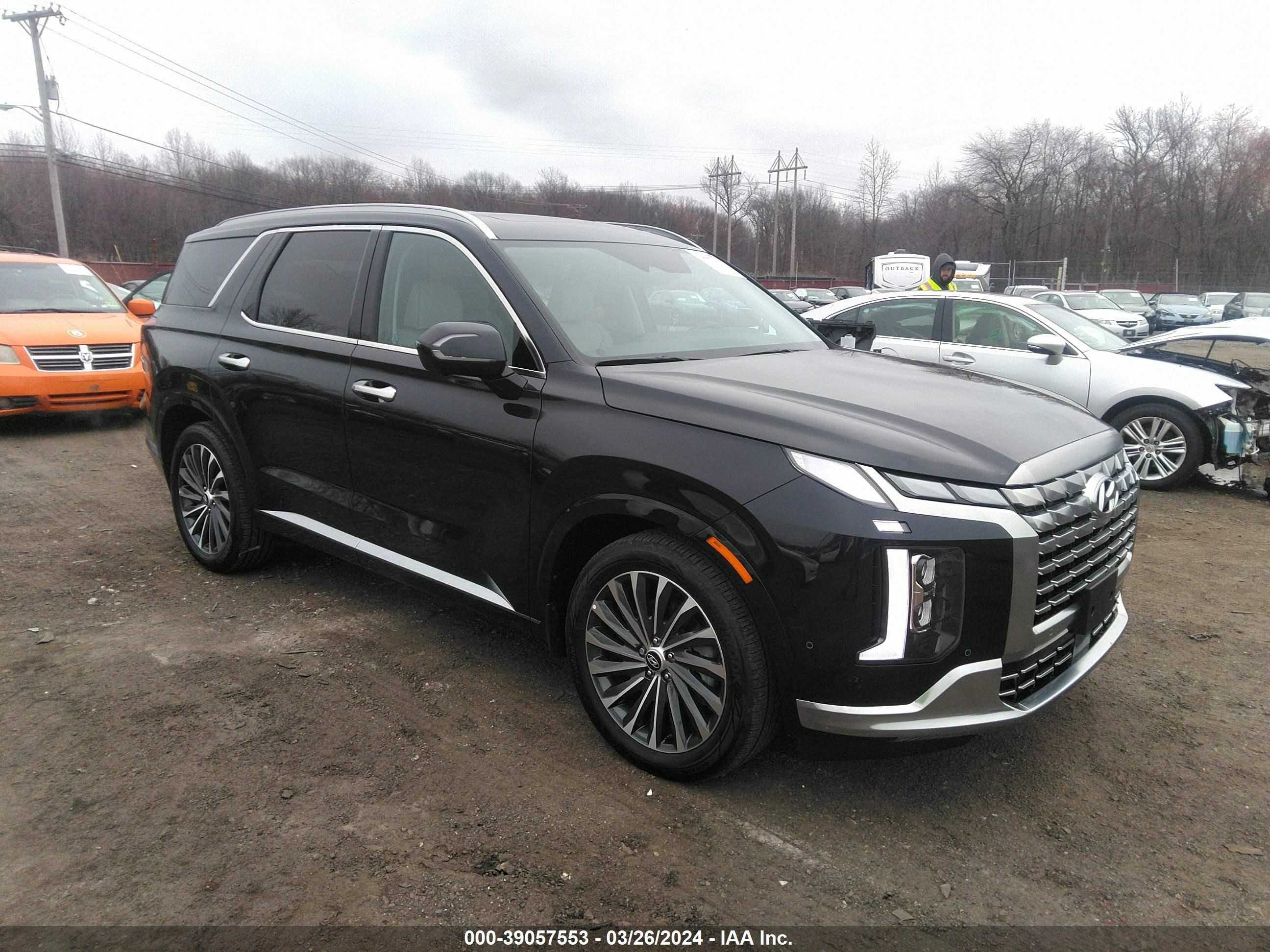 hyundai palisade 2023 km8r7dge6pu568540