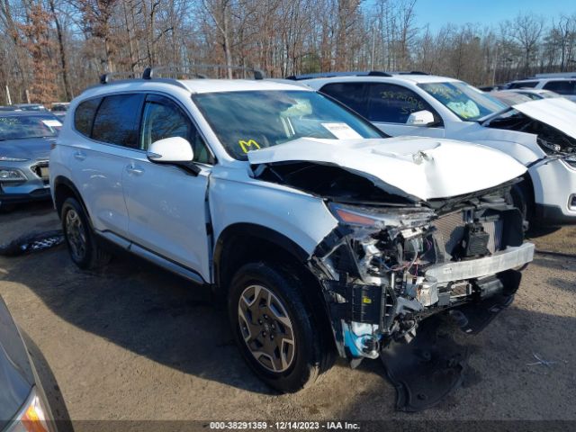 hyundai santa fe hybrid 2021 km8s2da12mu013666