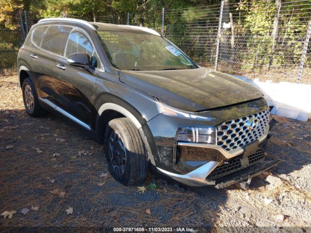 hyundai santa fe hybrid 2021 km8s2da13mu009402