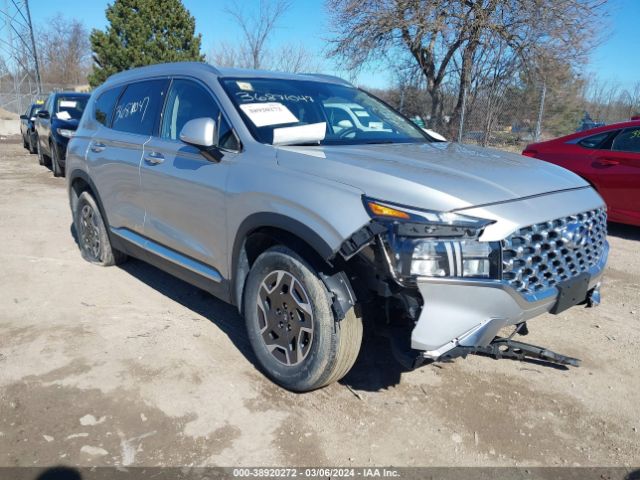 hyundai santa fe hybrid 2021 km8s2da15mu005870