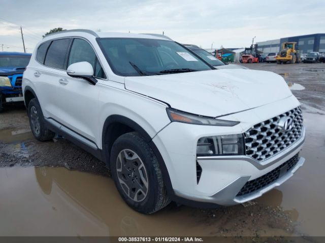 hyundai santa fe hybrid 2021 km8s2da16mu006073