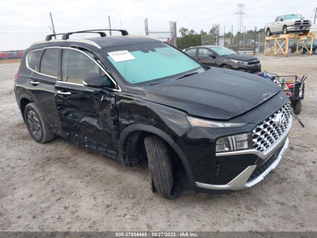 hyundai santa fe hybrid 2021 km8s2da18mu012490