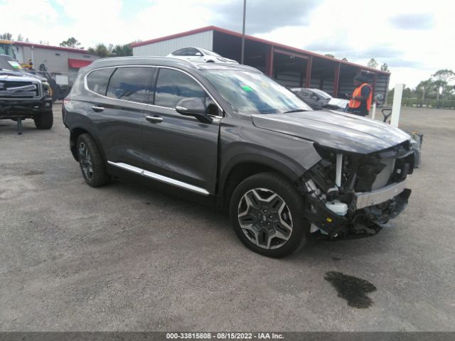 hyundai santa fe hybrid 2021 km8s5da11mu008689