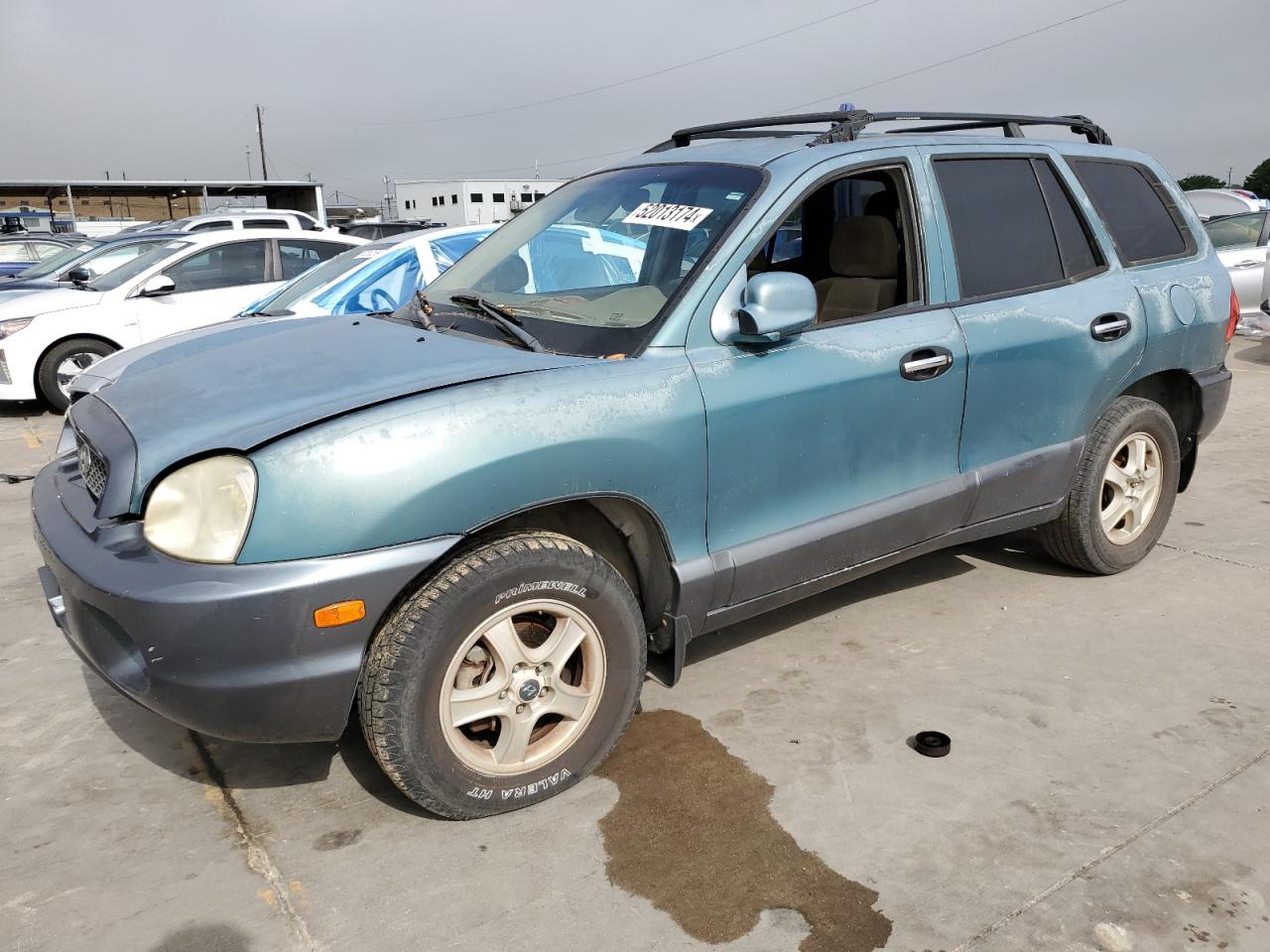 hyundai santa fe 2002 km8sb12b32u324512