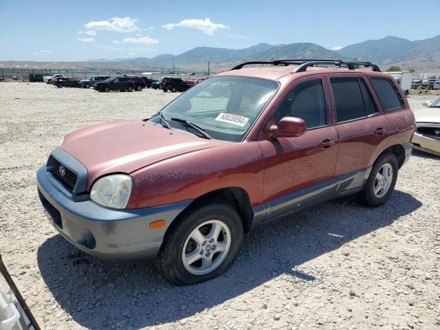 hyundai santa fe 2004 km8sb12b74u770505