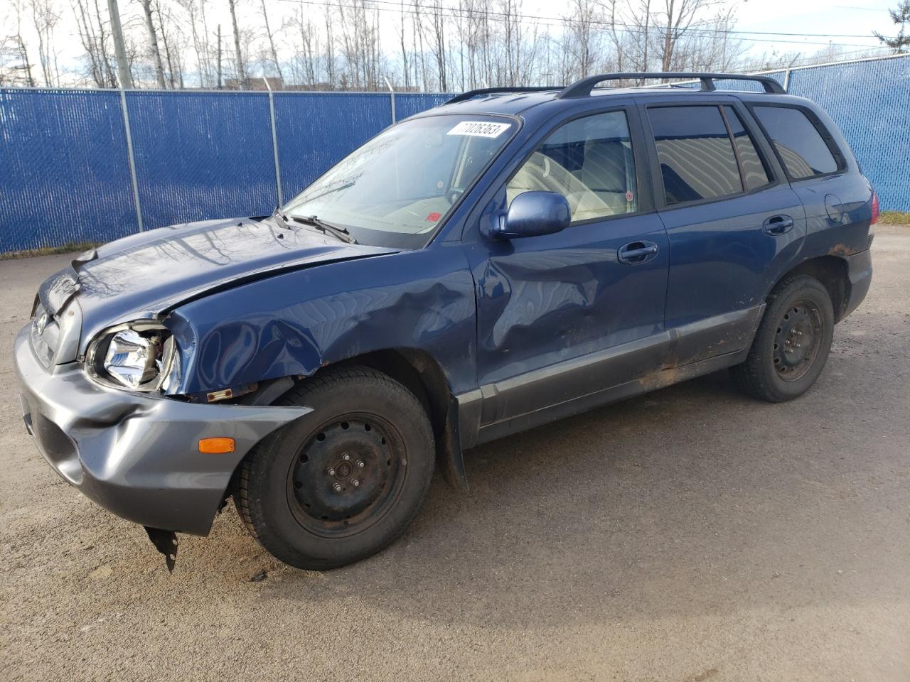 hyundai santa fe 2006 km8sb73d06u090158