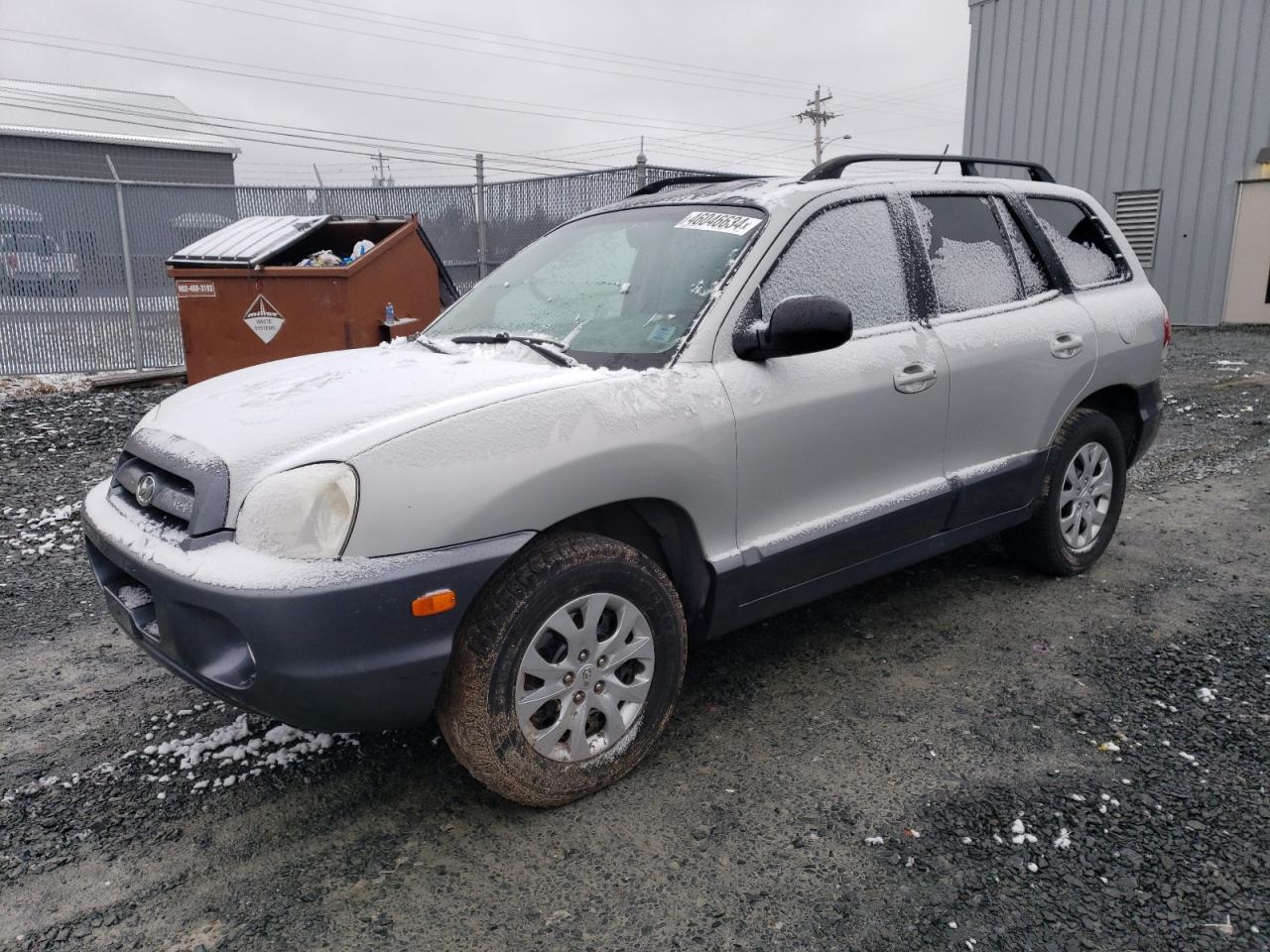 hyundai santa fe 2006 km8sb73d66u103236