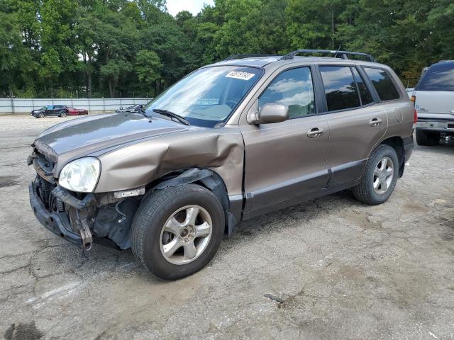 hyundai santa fe g 2006 km8sc13d06u045117