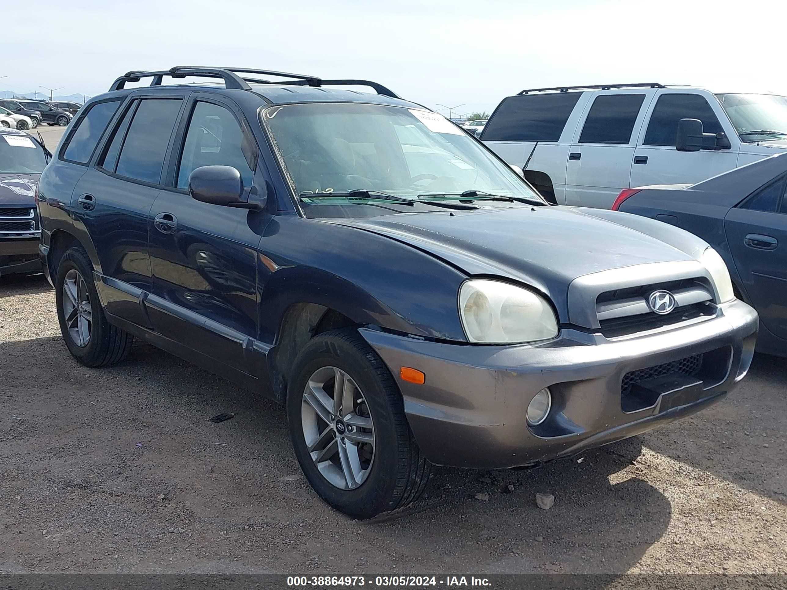 hyundai santa fe 2006 km8sc13d06u108183