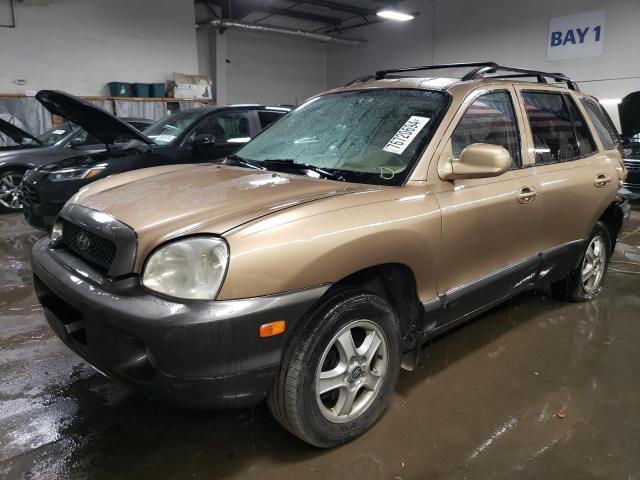 hyundai santa fe g 2003 km8sc13d33u375491