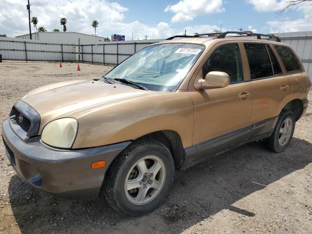 hyundai santa fe 2004 km8sc13d64u638588