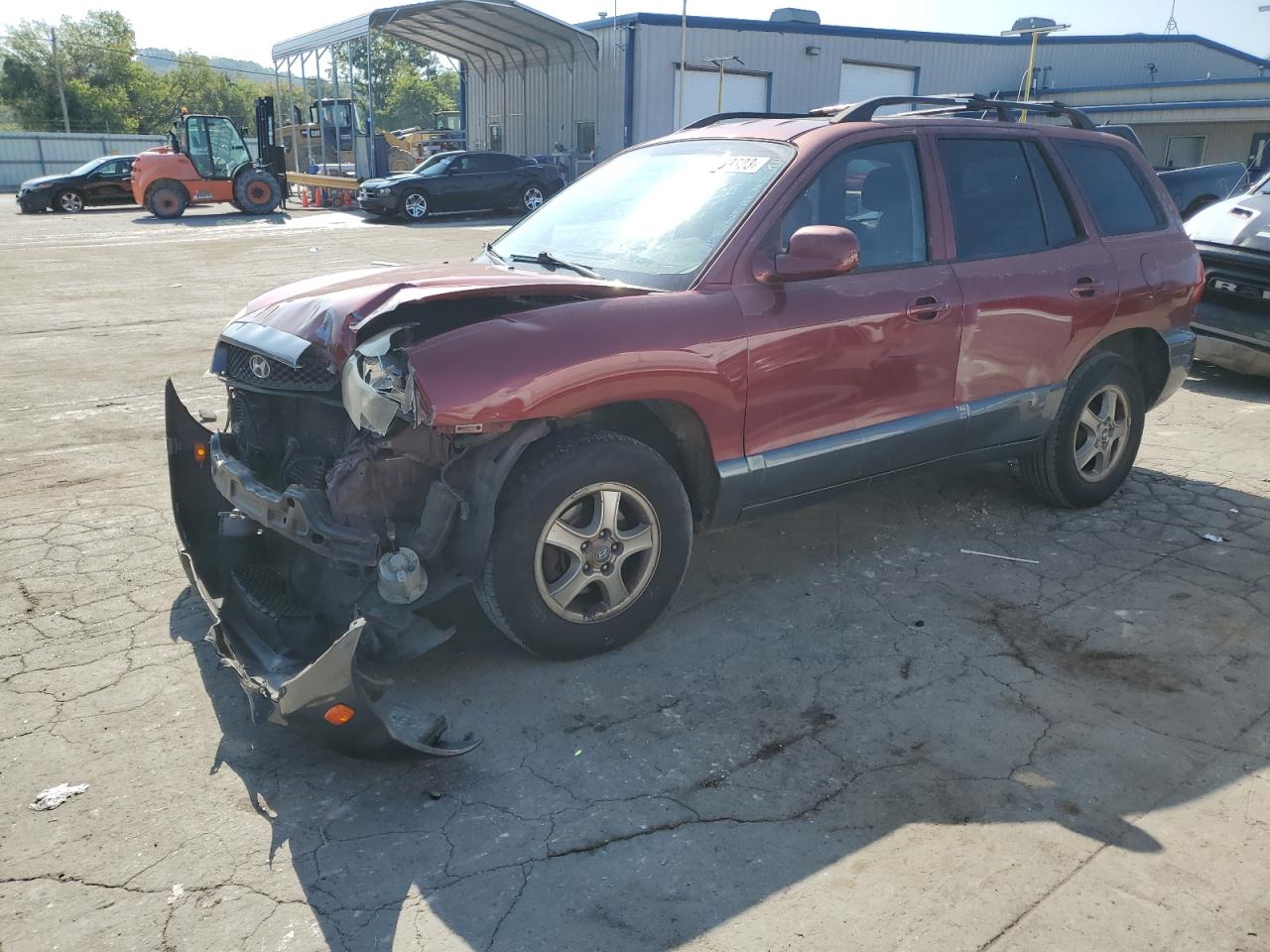 hyundai santa fe 2004 km8sc13d84u766699