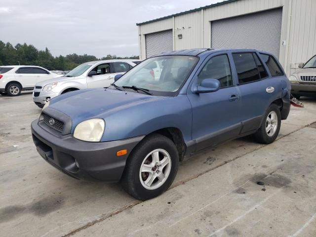 hyundai santa fe g 2002 km8sc13dx2u271076