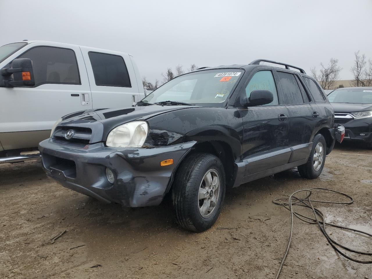 hyundai santa fe 2006 km8sc13dx6u041348