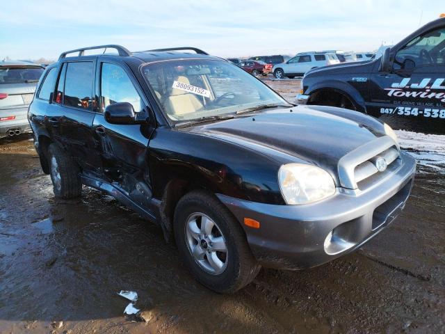 hyundai santa fe 2006 km8sc13dx6u105405