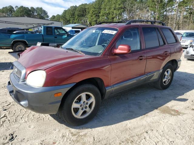 hyundai santa fe 2004 km8sc13e14u761725