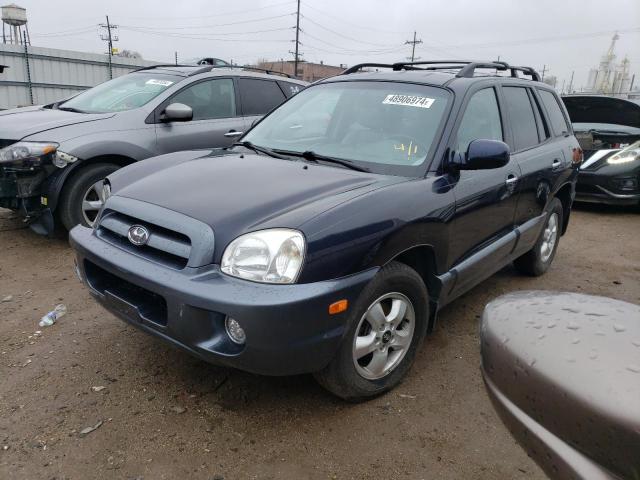 hyundai santa fe 2005 km8sc13e25u028178