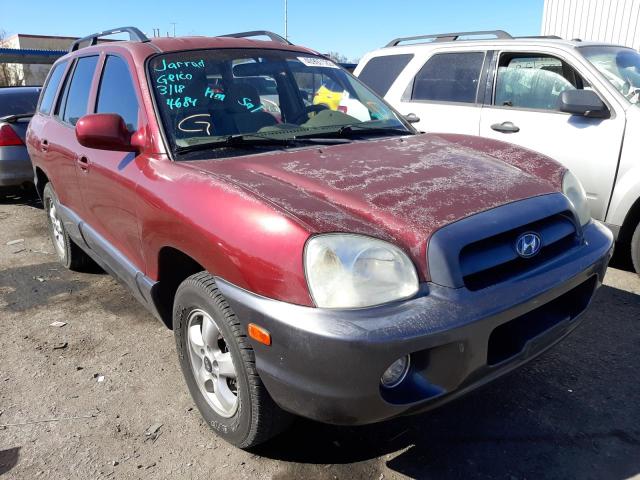 hyundai santa fe g 2005 km8sc13e95u964086