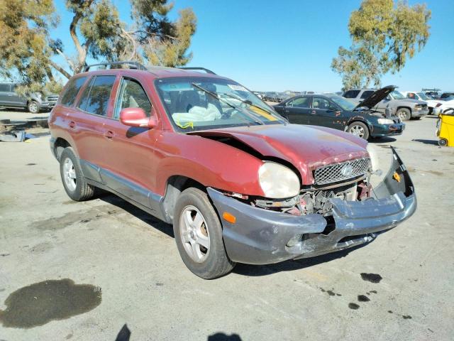 hyundai santa fe g 2003 km8sc13ex3u474950