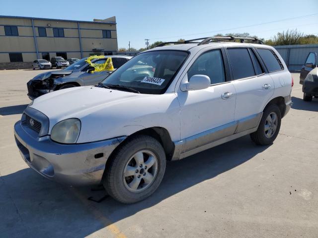 hyundai santa fe 2006 km8sc13ex6u068543