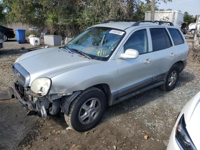 hyundai santa fe g 2004 km8sc73d04u733666