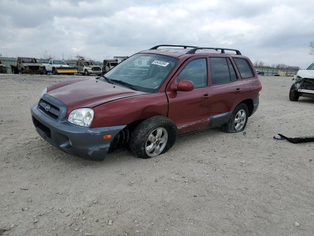 hyundai santa fe 2005 km8sc73d05u973527