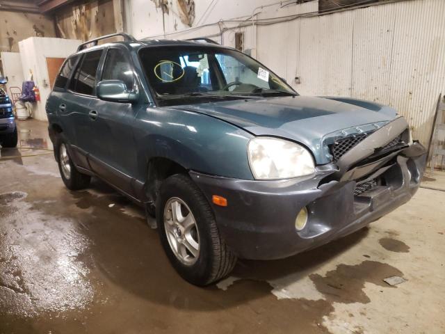 hyundai santa fe g 2002 km8sc73d12u217068