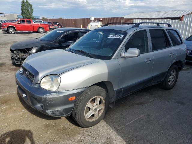 hyundai santa fe g 2002 km8sc73d72u216278