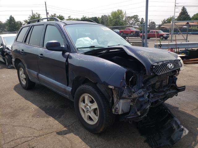 hyundai santa fe g 2004 km8sc73d74u626498