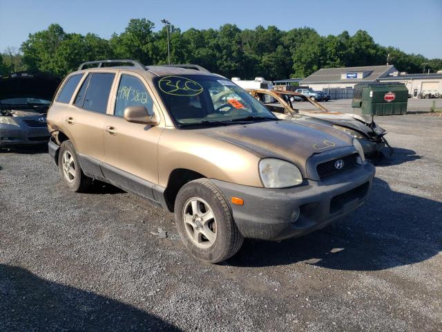 hyundai santa fe g 2004 km8sc73d74u670887