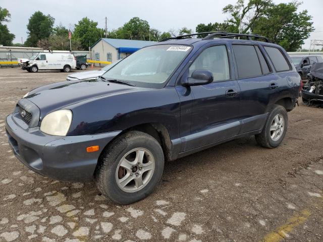 hyundai santa fe 2004 km8sc73e04u573135